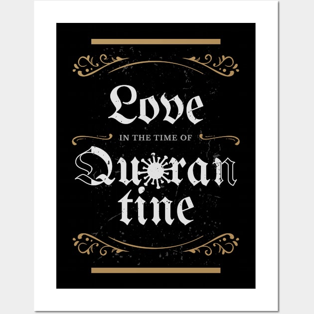 Love in the time of Quarantine Wall Art by Las Sestras